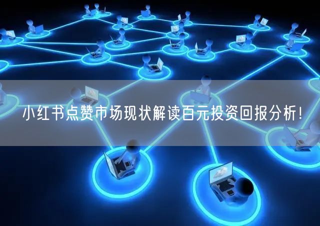 小红书点赞市场现状解读百元投资回报分析！