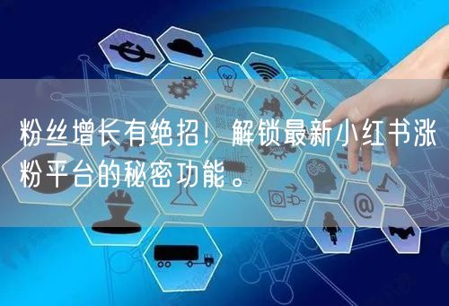 粉丝增长有绝招！解锁最新小红书涨粉平台的秘密功能。